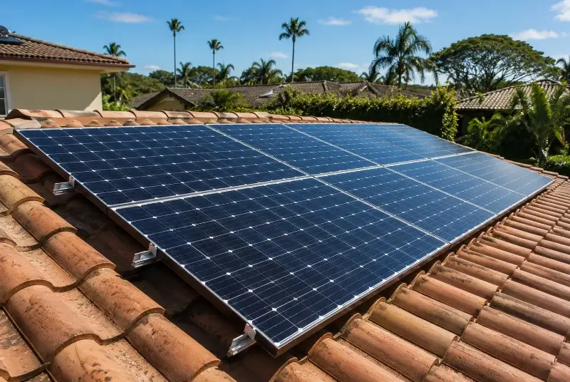 Installation de panneaux solaires à Lavalette